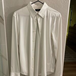 Theory Sylvain Shirt in Structure Knit (Size: M)